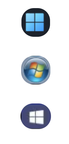 Варианты иконок Windows